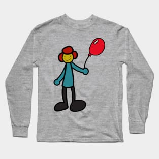 strange balloon character Long Sleeve T-Shirt